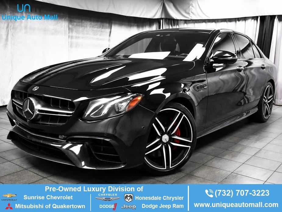 used 2018 Mercedes-Benz AMG E 63 car, priced at $44,444