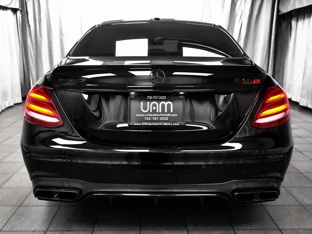 used 2018 Mercedes-Benz AMG E 63 car, priced at $44,444