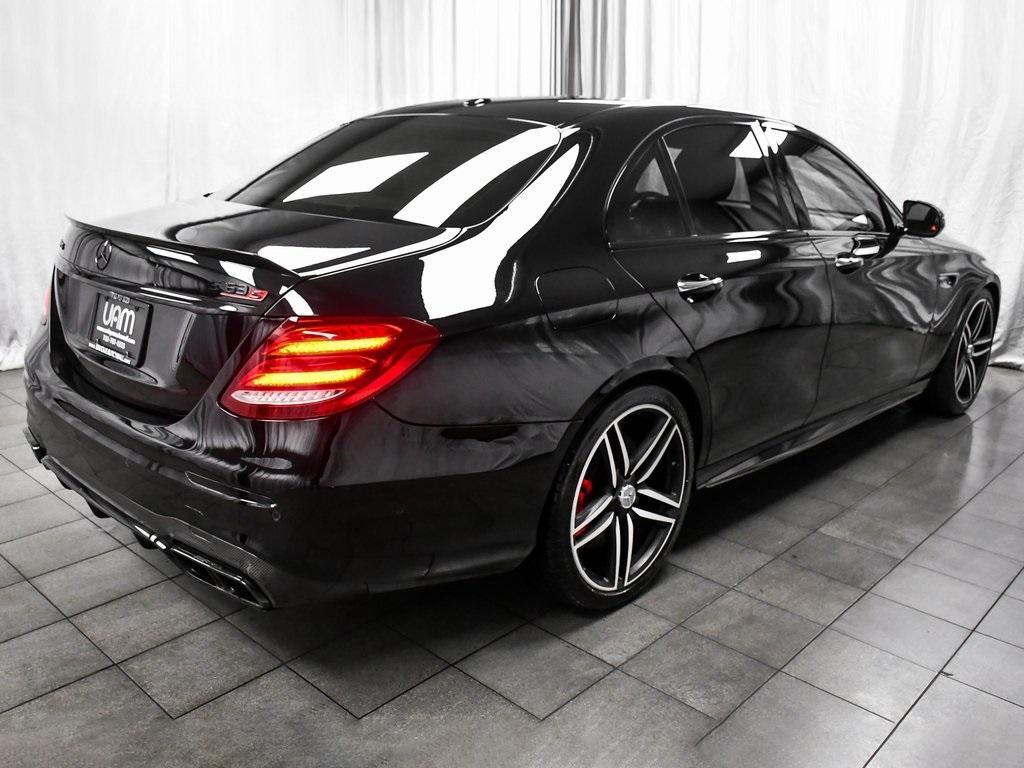 used 2018 Mercedes-Benz AMG E 63 car, priced at $44,444