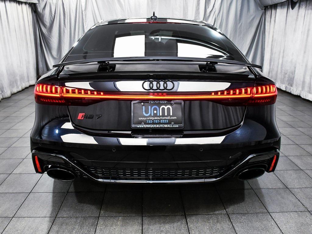used 2023 Audi RS 7 car, priced at $78,444