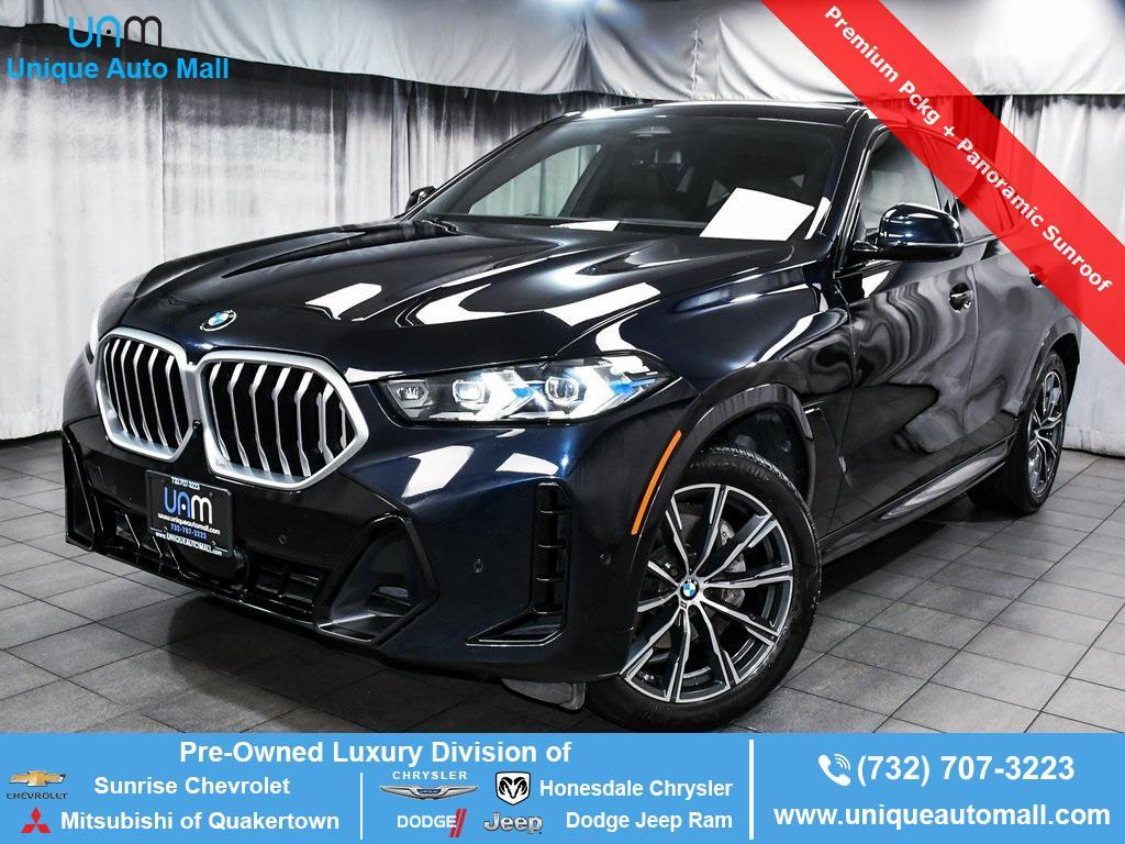 used 2025 BMW X6 car, priced at $55,888
