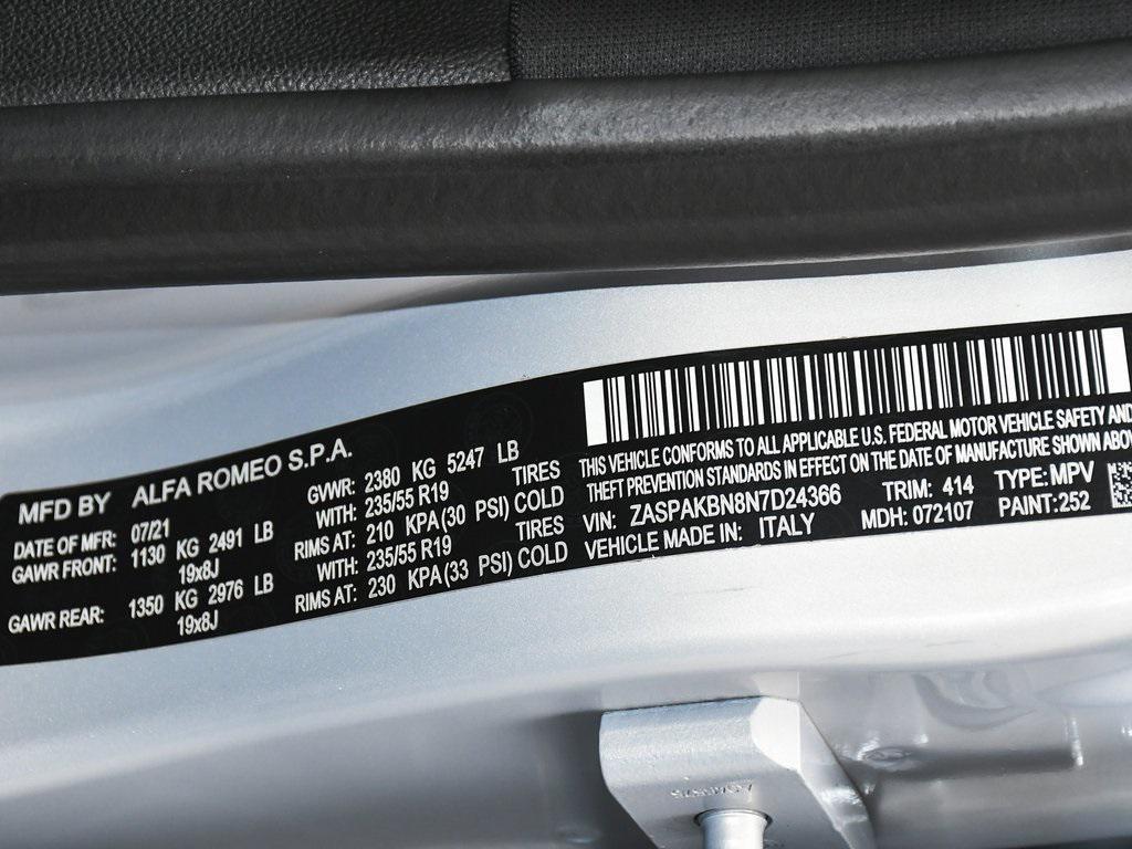 used 2022 Alfa Romeo Stelvio car, priced at $24,888