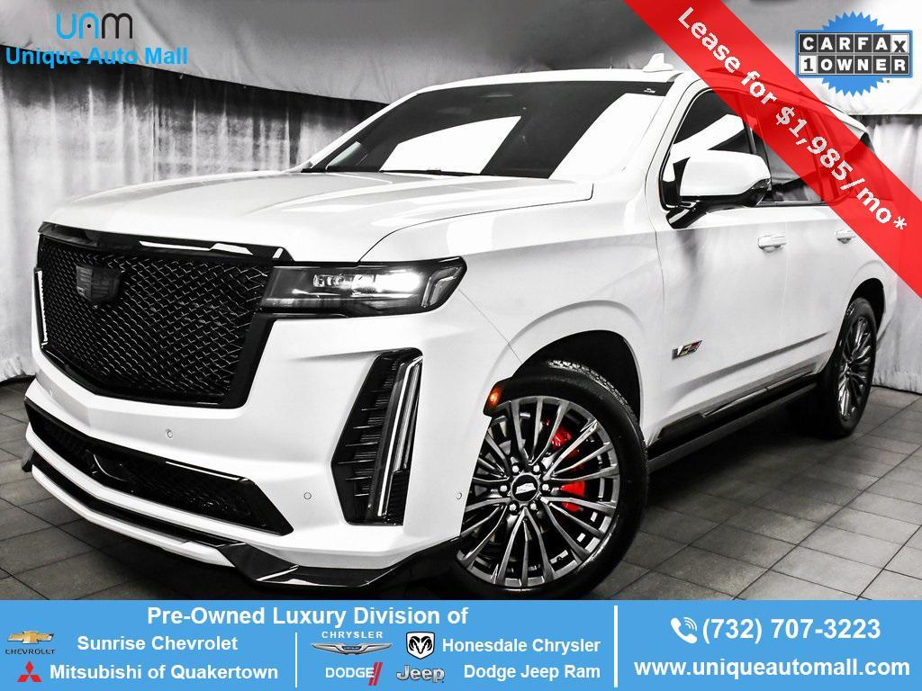 used 2023 Cadillac Escalade car, priced at $110,555