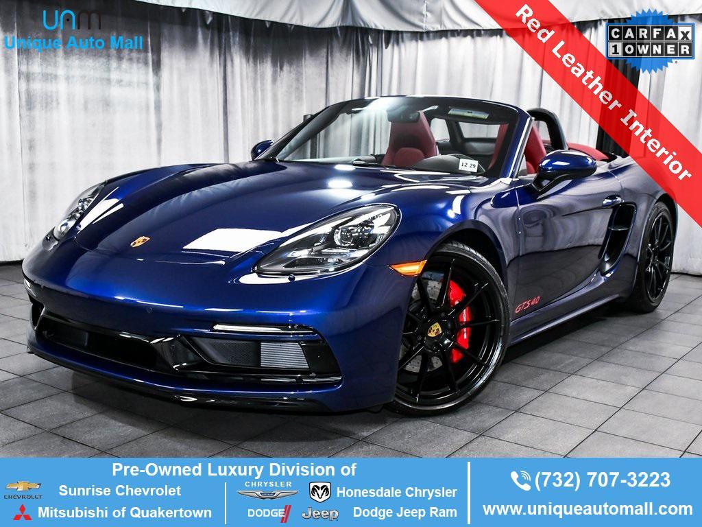 used 2025 Porsche 718 Boxster car, priced at $111,888