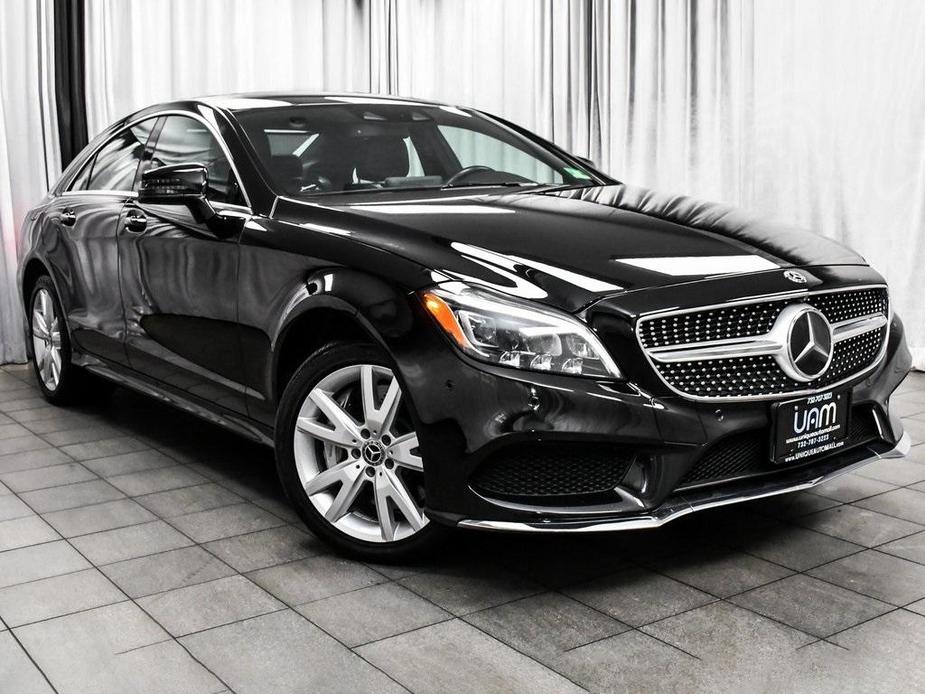used 2018 Mercedes-Benz CLS 550 car, priced at $31,888
