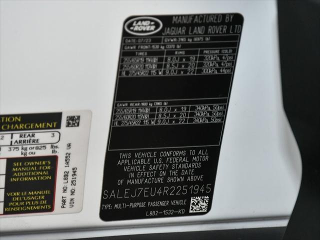 used 2024 Land Rover Defender car