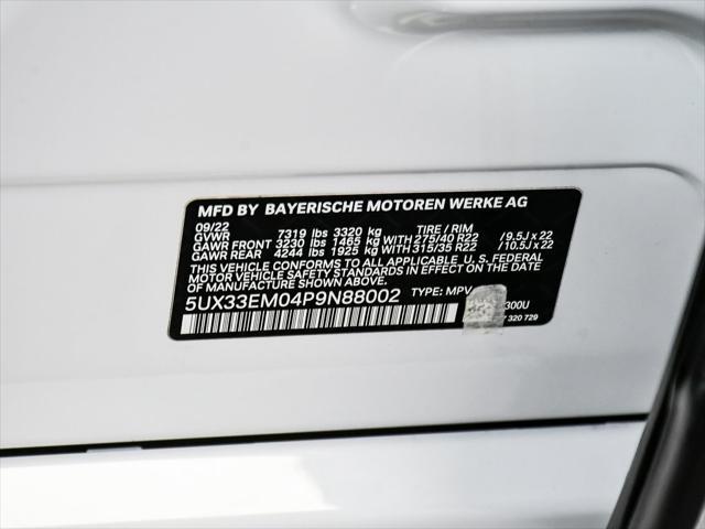 used 2023 BMW X7 car, priced at $78,888