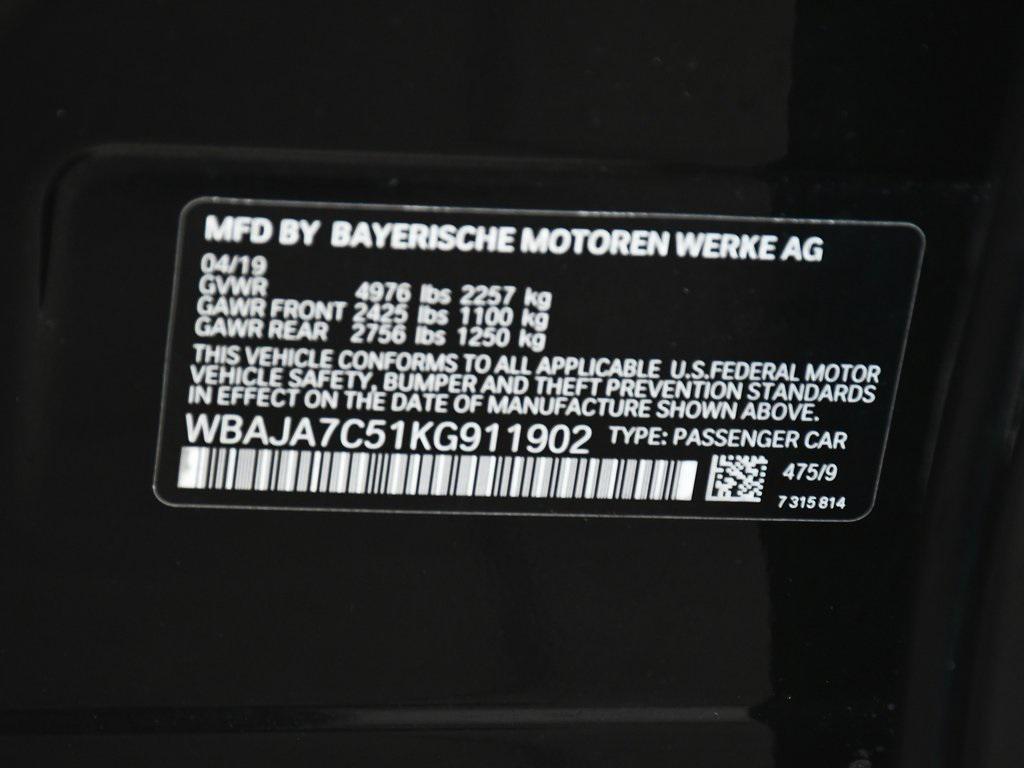 used 2019 BMW 530 car, priced at $22,888