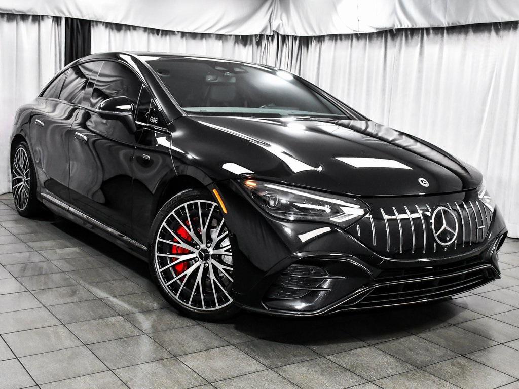used 2023 Mercedes-Benz AMG EQE car, priced at $47,444