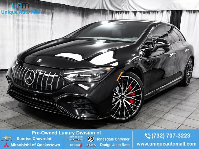 used 2023 Mercedes-Benz AMG EQE car, priced at $54,555