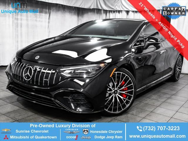 used 2023 Mercedes-Benz AMG EQE car, priced at $54,888