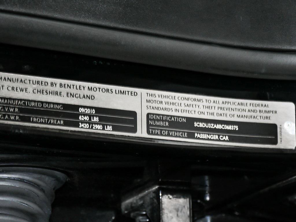 used 2011 Bentley Continental Supersports car, priced at $57,450