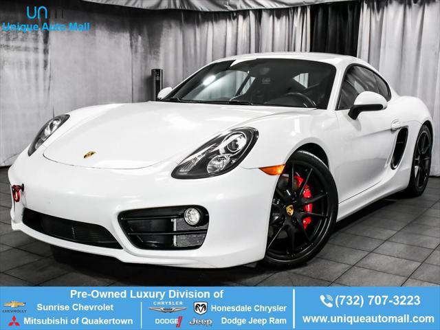 used 2015 Porsche Cayman car, priced at $53,555