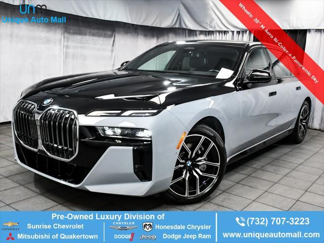 used 2024 BMW 740 car, priced at $58,777