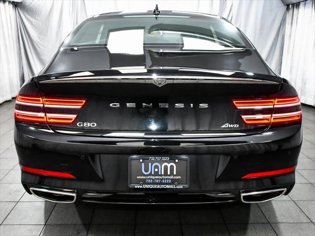 used 2022 Genesis G80 car, priced at $35,555