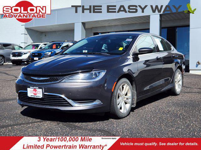 used 2015 Chrysler 200 car, priced at $7,988