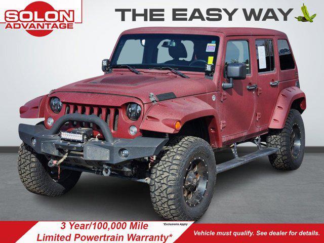 used 2014 Jeep Wrangler Unlimited car, priced at $16,995