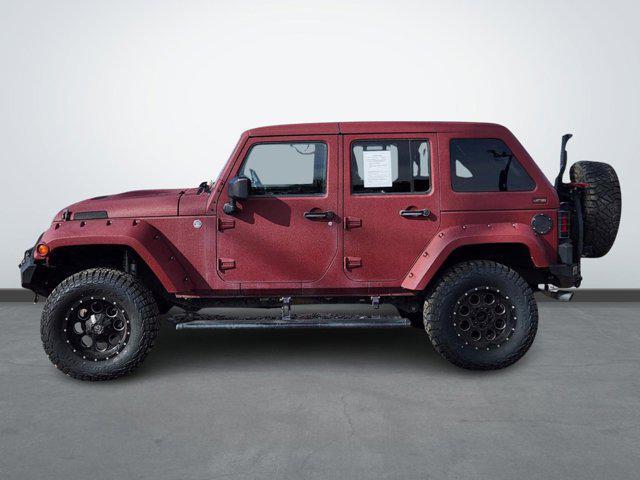 used 2014 Jeep Wrangler Unlimited car, priced at $17,490
