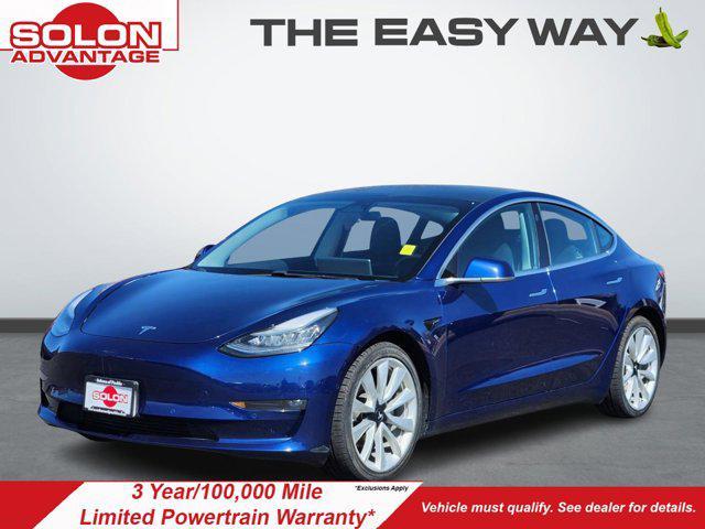 used 2018 Tesla Model 3 car, priced at $23,555