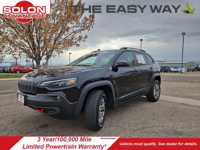 used 2021 Jeep Cherokee car, priced at $21,890