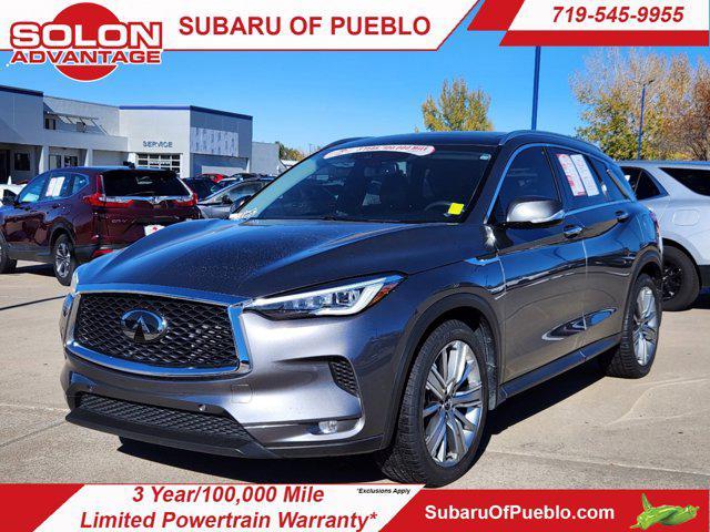 used 2021 INFINITI QX50 car, priced at $28,696