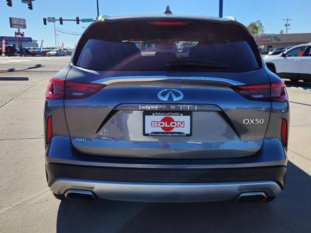 used 2021 INFINITI QX50 car, priced at $28,696