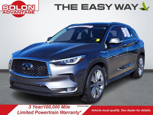 used 2021 INFINITI QX50 car, priced at $28,153