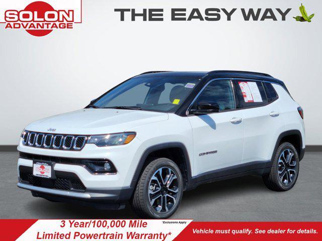 used 2023 Jeep Compass car, priced at $24,080