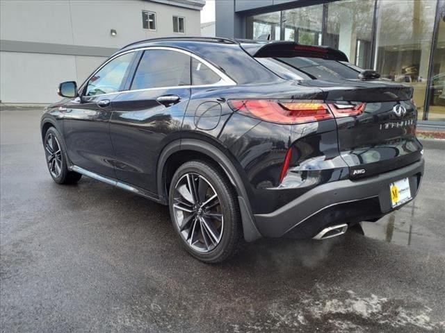 used 2022 INFINITI QX55 car, priced at $36,900