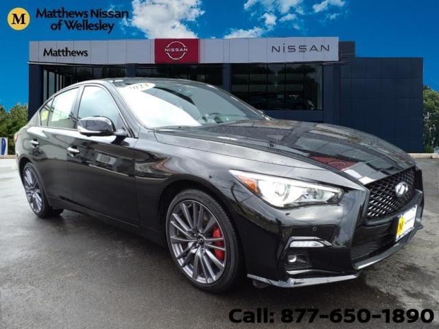 used 2023 INFINITI Q50 car, priced at $46,900