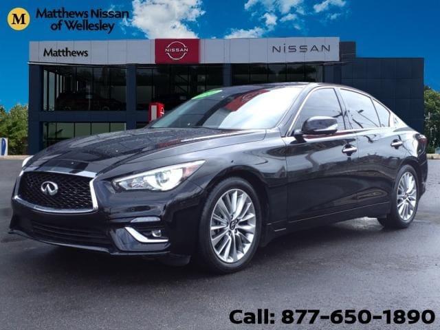 used 2021 INFINITI Q50 car, priced at $28,500