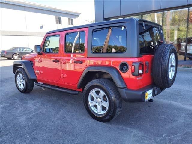 used 2021 Jeep Wrangler Unlimited car, priced at $28,829