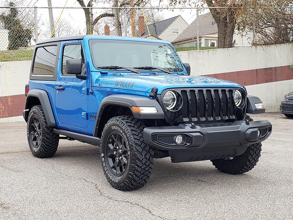 used 2022 Jeep Wrangler car, priced at $26,531