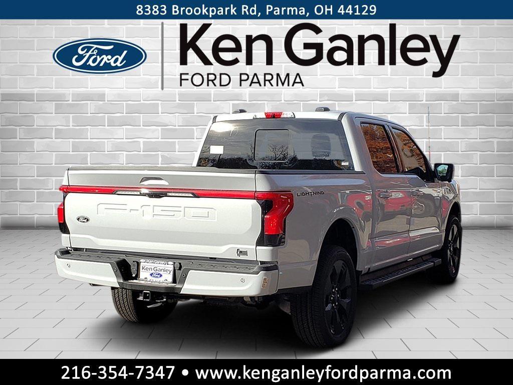 new 2025 Ford F-150 Lightning car, priced at $84,985