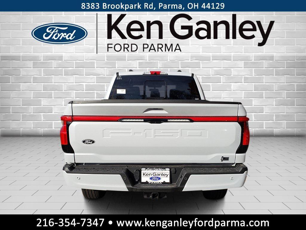 new 2025 Ford F-150 Lightning car, priced at $84,985