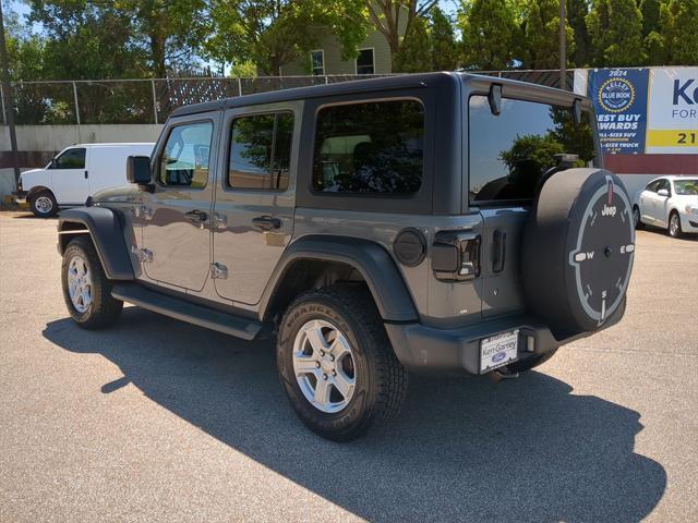 used 2019 Jeep Wrangler Unlimited car, priced at $29,286