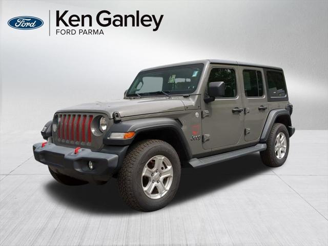 used 2019 Jeep Wrangler Unlimited car, priced at $29,545