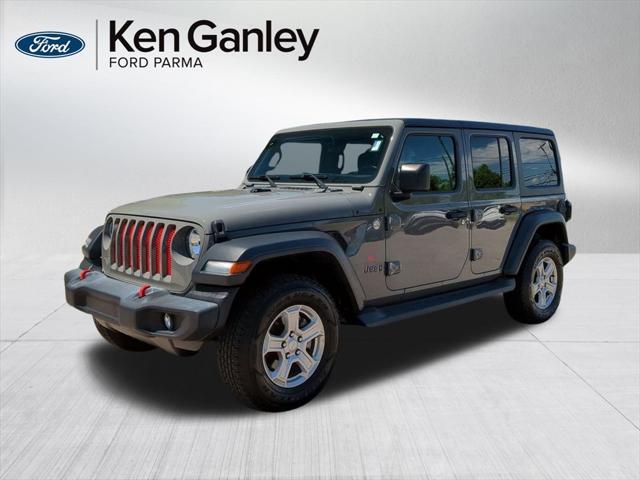 used 2019 Jeep Wrangler Unlimited car, priced at $29,491