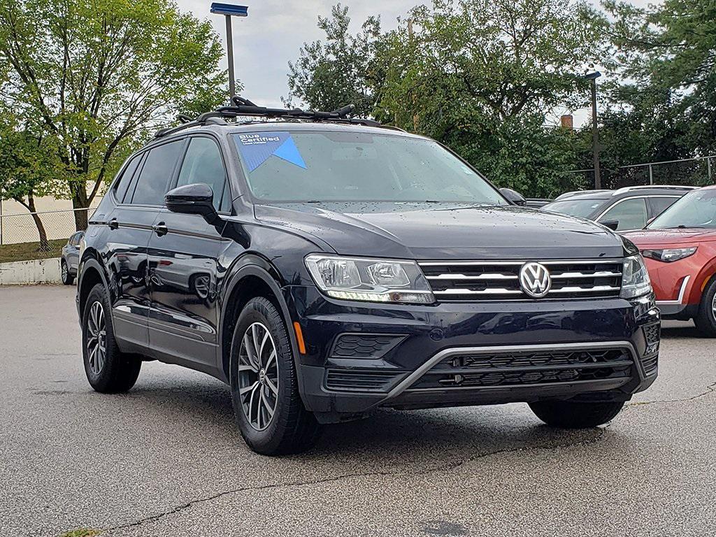 used 2021 Volkswagen Tiguan car, priced at $16,494