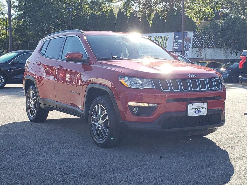 used 2019 Jeep Compass car, priced at $19,491