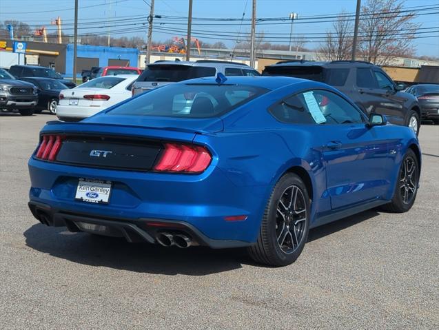used 2021 Ford Mustang car, priced at $33,829