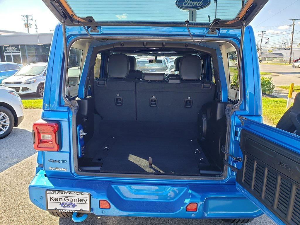 used 2022 Jeep Wrangler Unlimited 4xe car, priced at $27,991