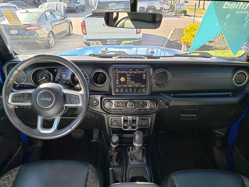 used 2022 Jeep Wrangler Unlimited 4xe car, priced at $27,991