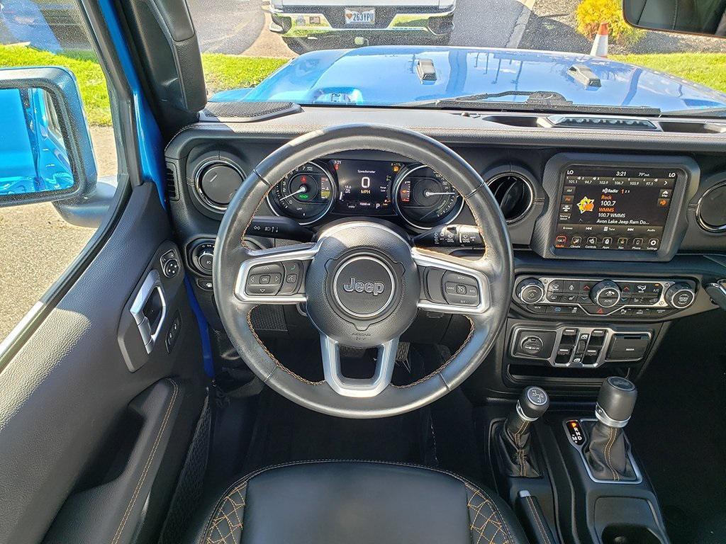 used 2022 Jeep Wrangler Unlimited 4xe car, priced at $27,991