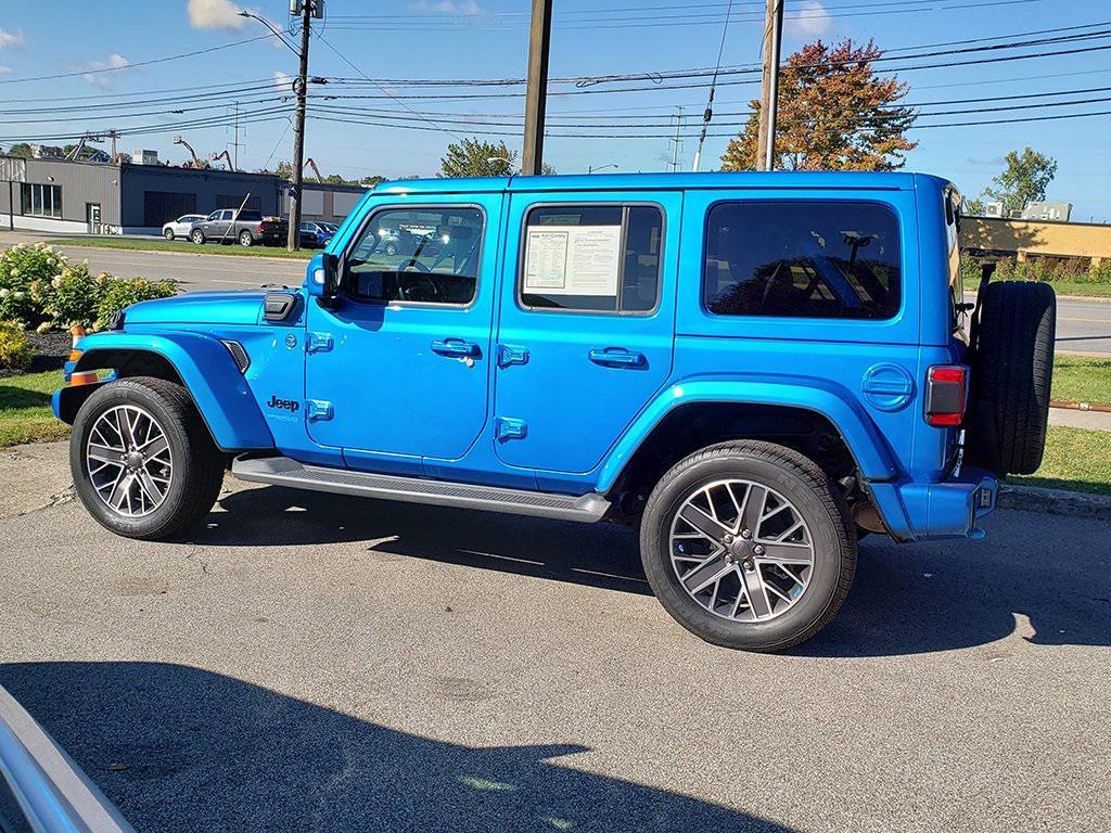 used 2022 Jeep Wrangler Unlimited 4xe car, priced at $27,991