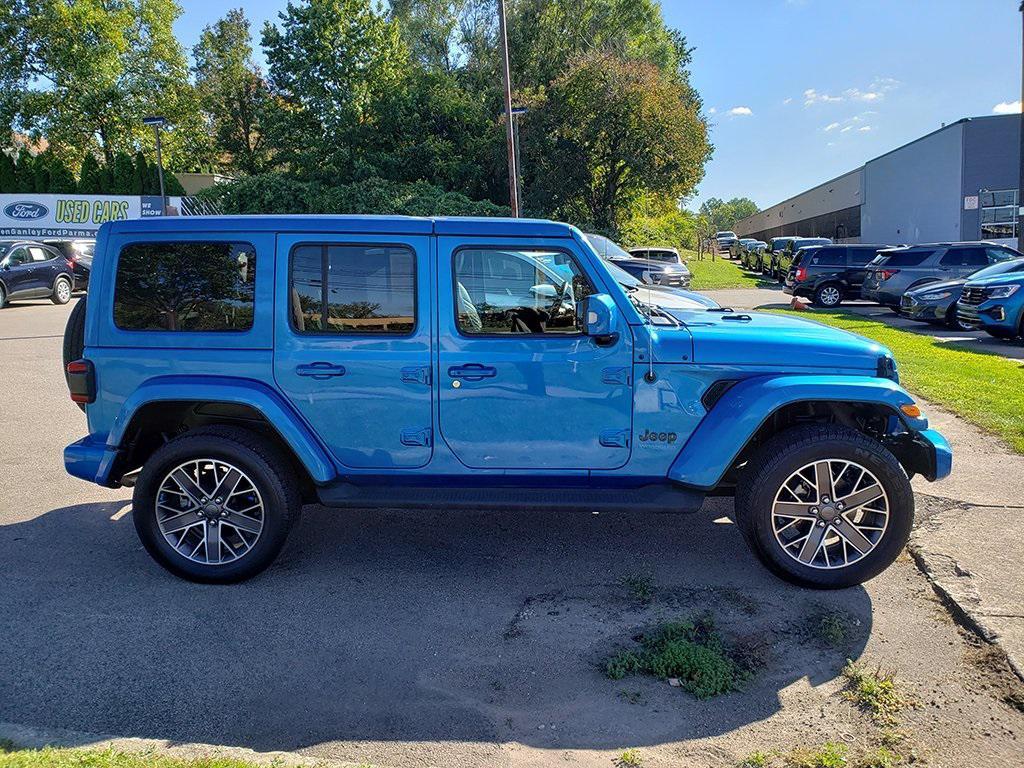 used 2022 Jeep Wrangler Unlimited 4xe car, priced at $27,991
