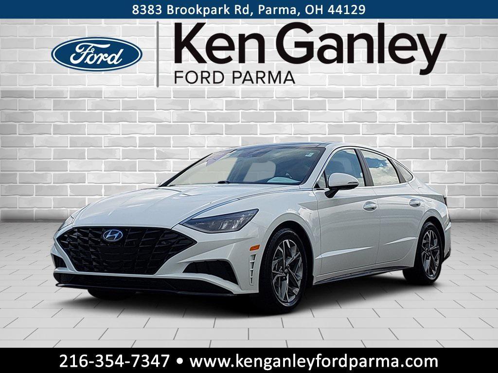 used 2021 Hyundai Sonata car, priced at $20,654