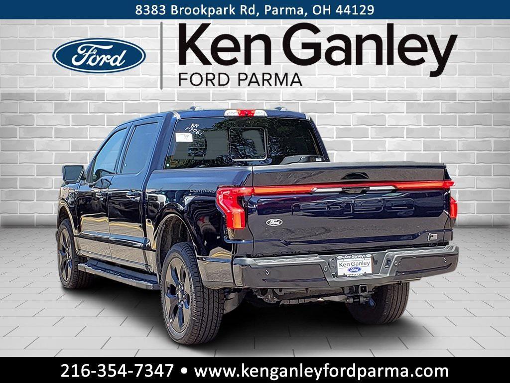 new 2025 Ford F-150 Lightning car, priced at $87,960
