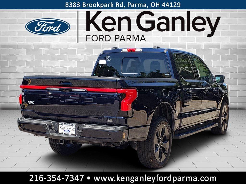 new 2025 Ford F-150 Lightning car, priced at $87,960