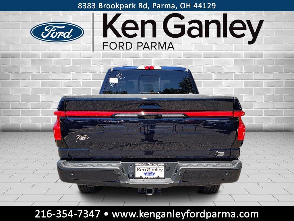 new 2025 Ford F-150 Lightning car, priced at $87,960